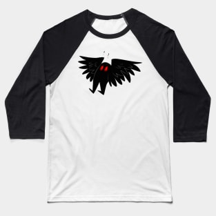 Surprised Mothman Baseball T-Shirt